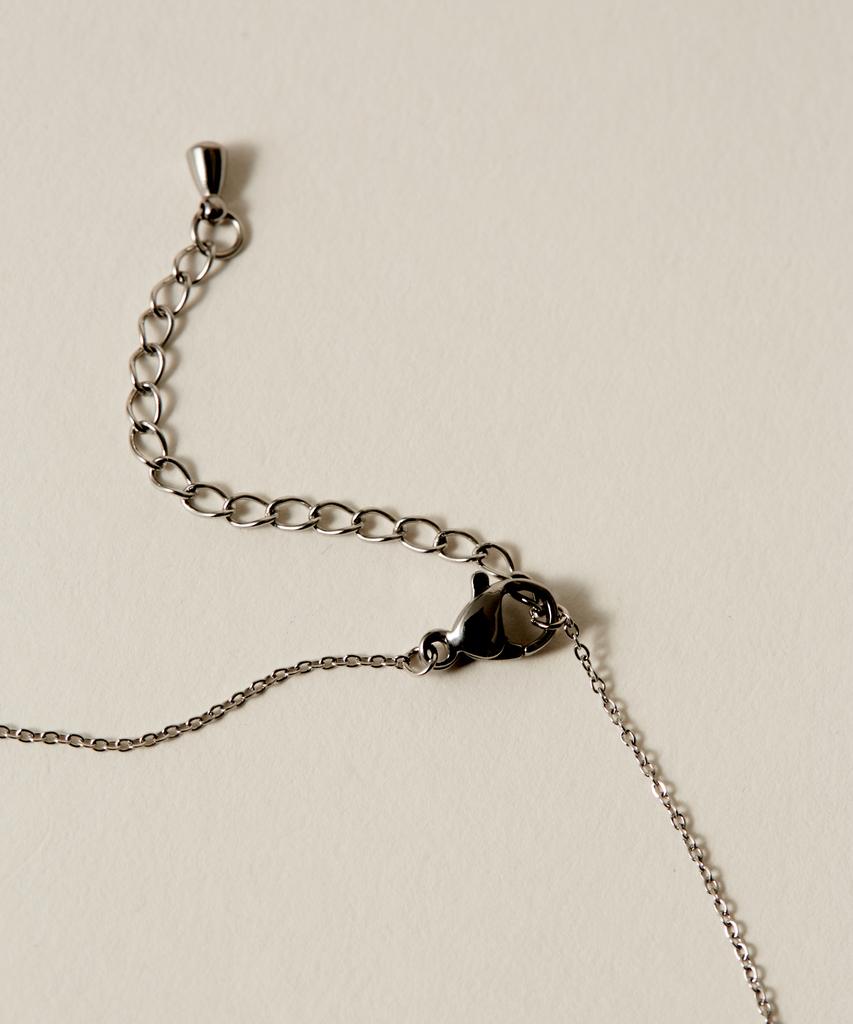 Novice Tokyo Single Pearl Necklace [Stainless] / Silver