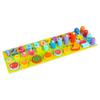 Children'S Wooden Fruit Logarithmic Board Digital Pairing Fruit Cutting Music Early Education Puzzle Parent-Child Toys