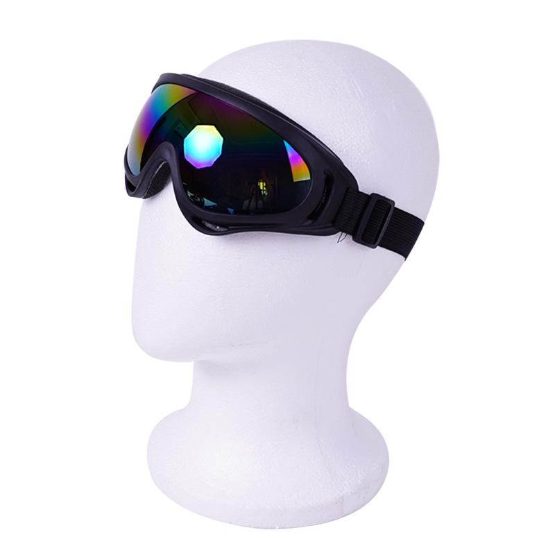 Unisex Outdoor Cycling & Ski Goggles: Windproof, Sandproof, Large Protective Glasses for Children & Adults