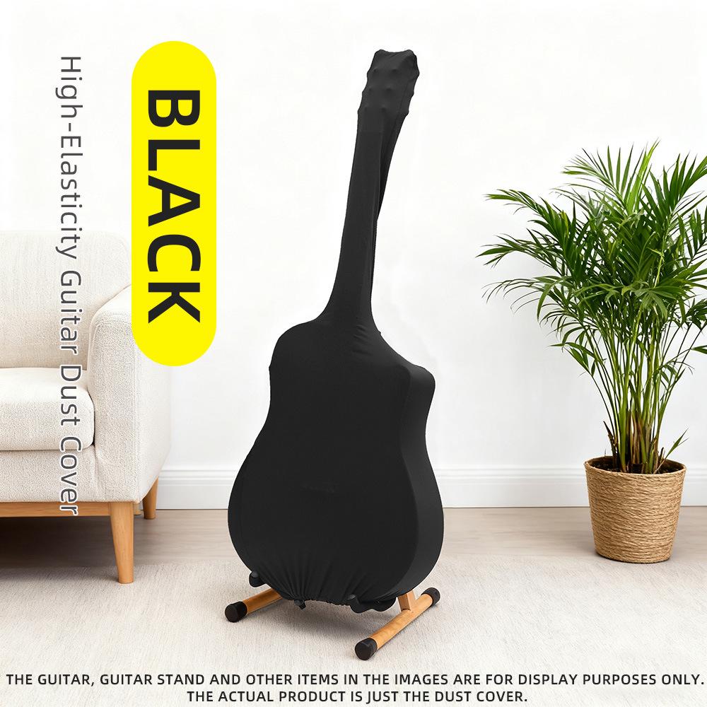 Universal High-Elastic Guitar Dust Cover for Folk and Classical Guitars