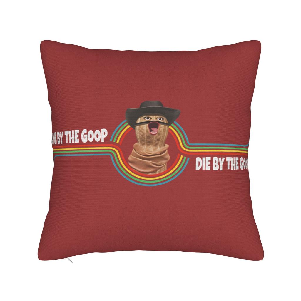 Kuddfodral Roligt The Burnt Peanut GOOP Bungulator Design Kuddfodral För Soffa Soffa Säng Vardagsrum Sött Roligt Kuddfodral