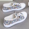 New low-top canvas shoes female student flat casual shoes sports casual board shoes lazy little white shoes