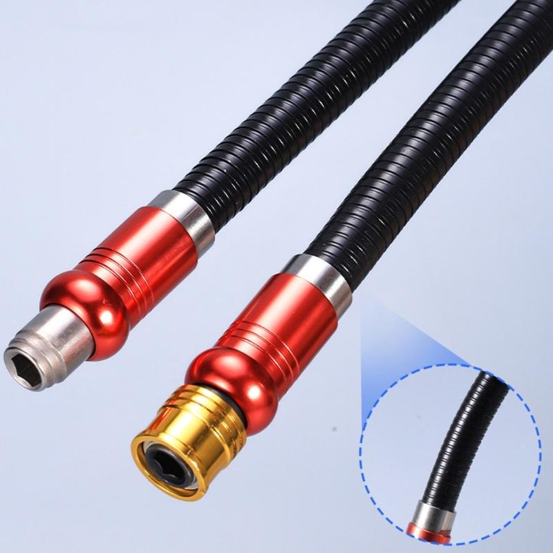 Adjustable Direction Flexible Screwdriver Shafts for Hard to Reach Areas Universal for Electric Tool In Diverse Environment