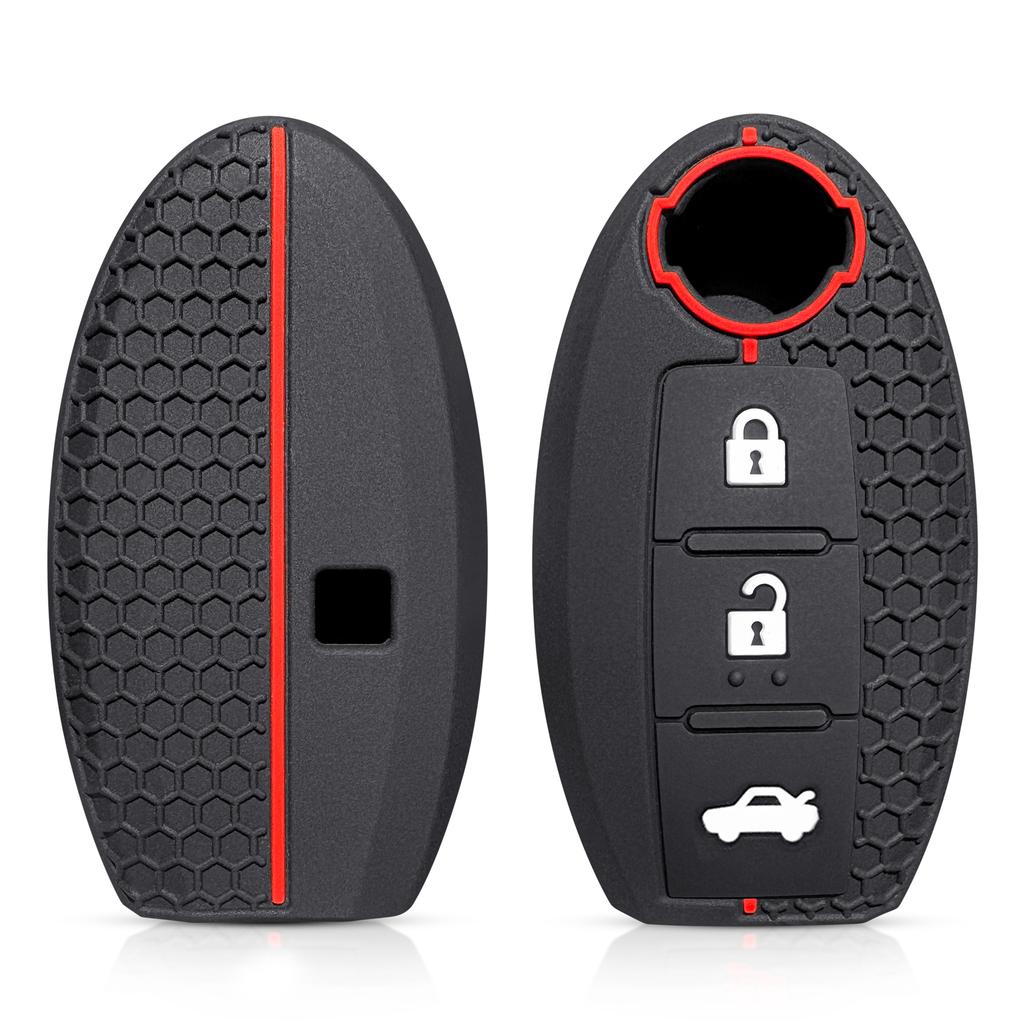 Silicone Key Cover for Nissan X Trail T32 Fuga TEANA Car Key Case for Nissan Tiida Qashqai Skyline Juke Alissa Case for Keys