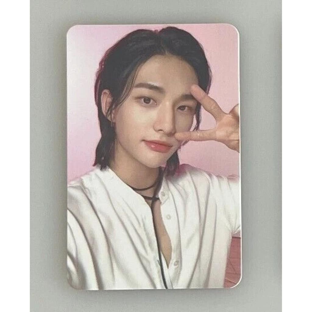 Stray Kids Official NACIFIC Round 3 Event Pink Holographic PHOTO CARD OFFICIAL