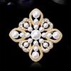 Vintage Strass Barock Broschen für Damen Unisex Perlen Pins Schlüsselanhänger Event Party Neue Geschenke Schmuck Dekoration Zubehör