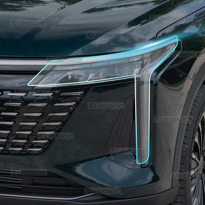 Per Chery Omoda C9 Jaecoo 2024 2025 Fari Auto Maniglie Porte Specchietti Retrovisori Montanti B C Pellicola Protettiva Antigraffio TPU Adesivo Trasparente