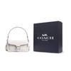 Coach Tabby 26 Removable Shoulder Strap Snap Closure Leather Shoulder Bag Medium Women Shoulder Bag Ivory CI032-LHXUN
