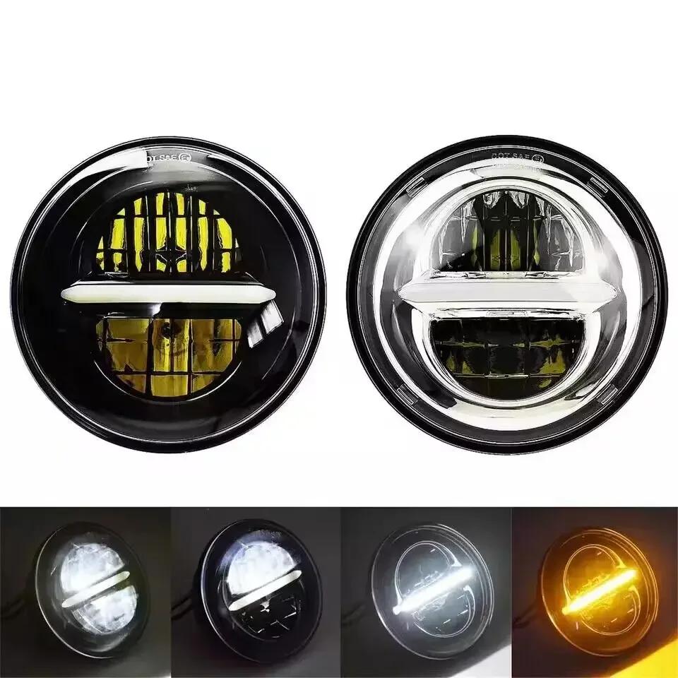 niversal Car Motorcycle 5.75 Inch LED Headlight For Harley Indian Yamaha Honda Triumph iii 5 3/4" H4 Headlamp For BMW 325i