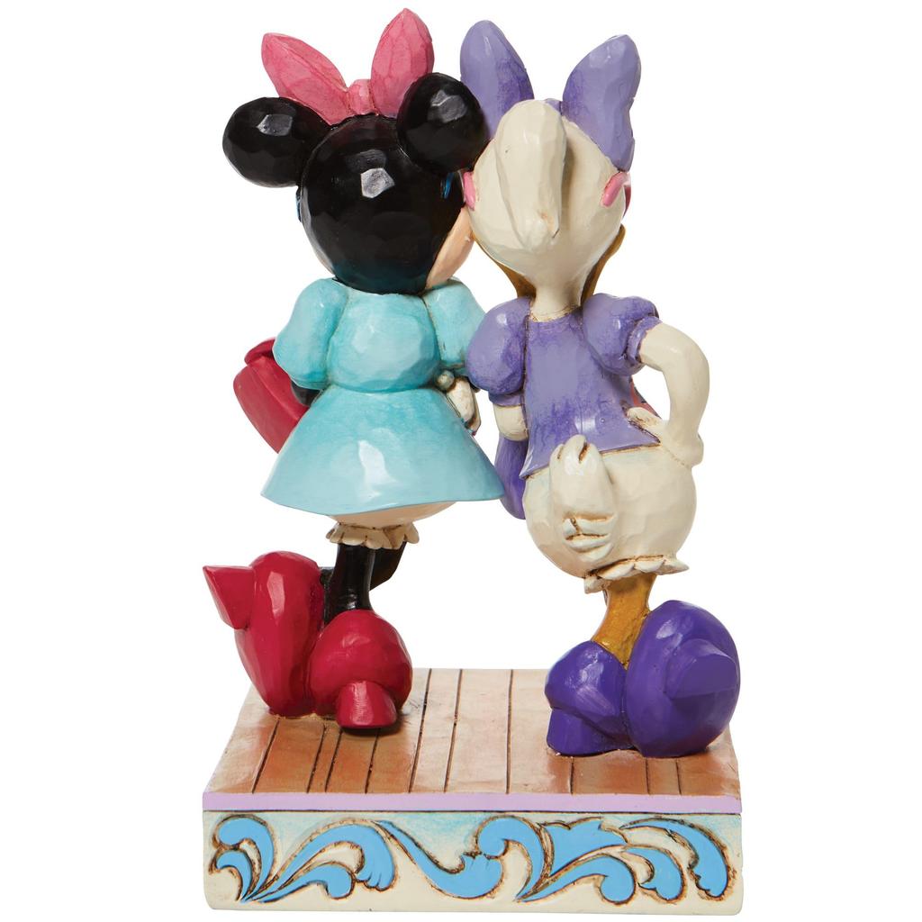 Disney Traditions Minnie & Daisy Fashionista 6010089 W8.8×H14.7×D7cm