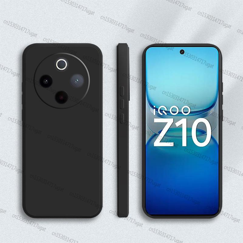 

Для Vivo iQOO Z10 Чехол-накладка Vivo iQOO Z10 Противоударный Жидкий Силикон Конфетный Цвет Чехол Для Vivo iQOO Z10 Чехол 6,77 дюйма vivo iQOO Z10
