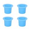 1000pcs Tattoo Ink Pigment Cup Disposable Blue Plastic Eyebrow Lip Eyes Tattoo Pigment CupL