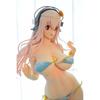 35CM SUPER SONICO SUPERSONICO Summer Vacation Bikini Ver Japanese Anime Girl PVC Action Figure Toy Adult Collection Model Doll