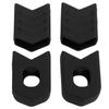 4pcs Crank Boots Durable Wearable Effective Protective Compact Stable Easy Replaceable Lightweight
