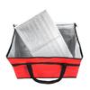 Folding Insulated Food Delivery Bags Large Capacity Thermals Storage Waterproofed Camping Cookware For Picnics Event