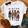 Mode Druck T-shirt Kawaii Melanin T Shirt Frauen Lustige Schwarz Afrikanische Lockige Haare Mädchen Graphic Tees Ästhetischen T-shirt Weibliche Unisex
