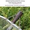 Essential Tool Metal Soil Sifting Mesh Easy Grip Heavy-Duty Garden Soil Sifter Portable Soil Shovel Farming