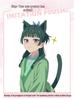 Set Cosplay Whisper: Peluche Ragazza della Farmacia con Cerchietto con Orecchie Animalesche e Coda di Gatto