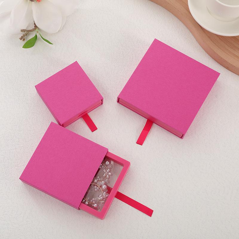 Anti-Oxidation PE Schubladenbox für Schmuck & Nail Art mit farbigen Hüllen