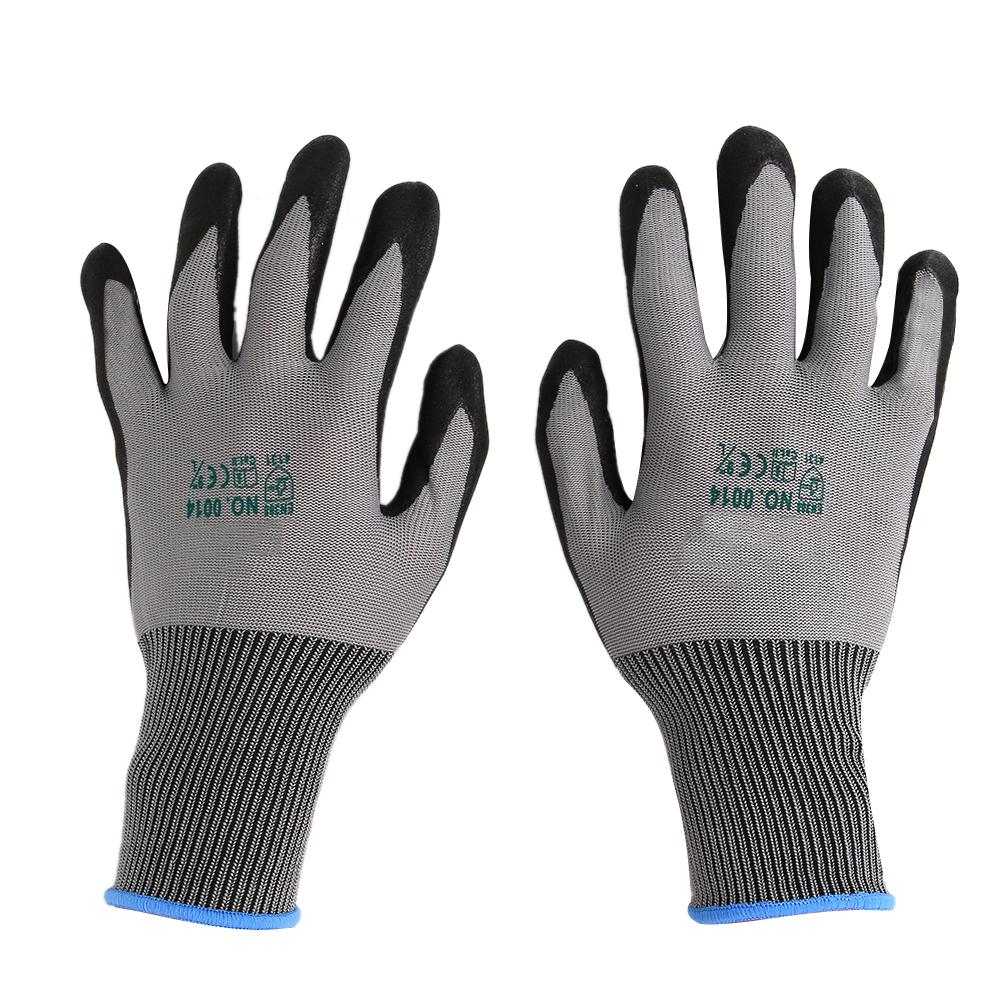 Arbeitshandschuhe Nylon Arbeitshandschuhe Abriebfest Schnittfest Schutz Sicherheitshandschuhe