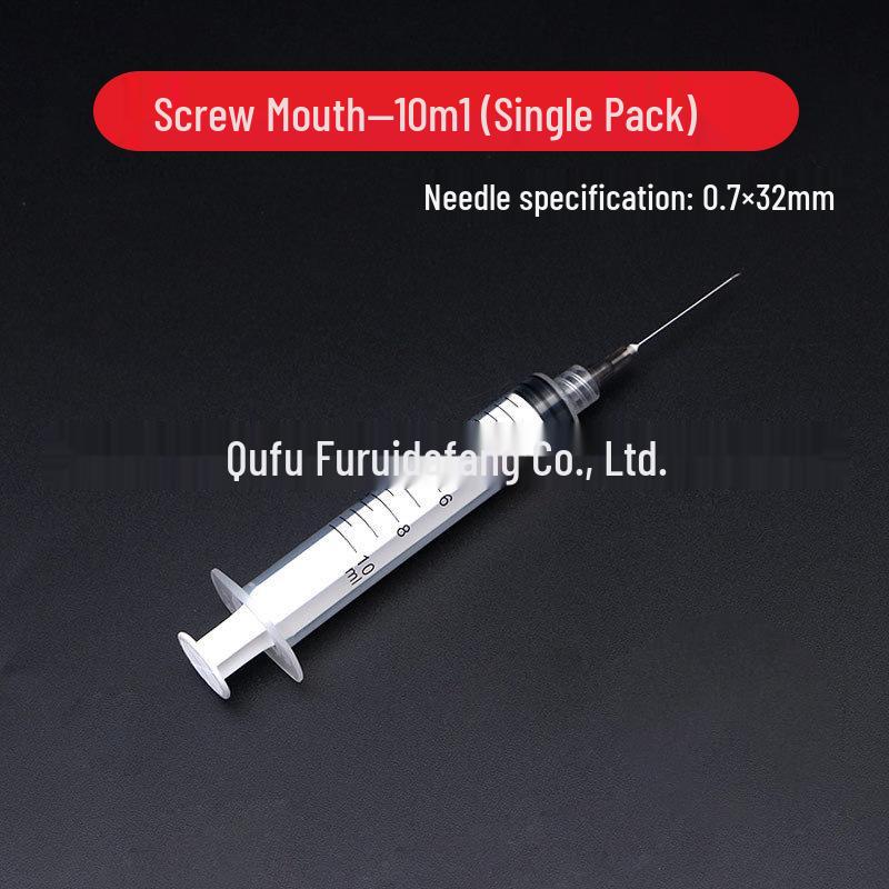 Disposable Syringes with Luer Needle: 1ml, 3ml, 5ml, 10ml, 20ml