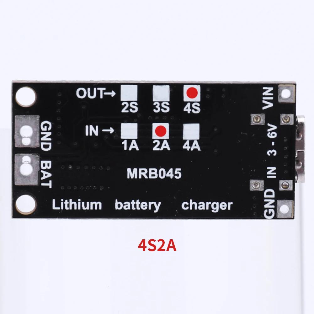 

Літієва батарея 18650 2S 3S 4S Type-C до 8.4V 12.6V 16.8V Модуль зарядки Підвищуючий Step-Up Boost LiPo Полімерний Li-Ion Зарядний пристрій 1/2/4A 1 PCS