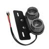 12V Motorcycle Tail Light With Turn Signal Indicator Stop Lamp License Plate Bracket Lamp Integrated Universal For Motorbike