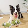 1 Stück Langlebiges Quietschendes Plüschfrosch Hundespielzeug Interaktives Kauspielzeug für mittlere Rassen, Weihnachten, Neujahr, Geburtstag, Haustiergeschenke
