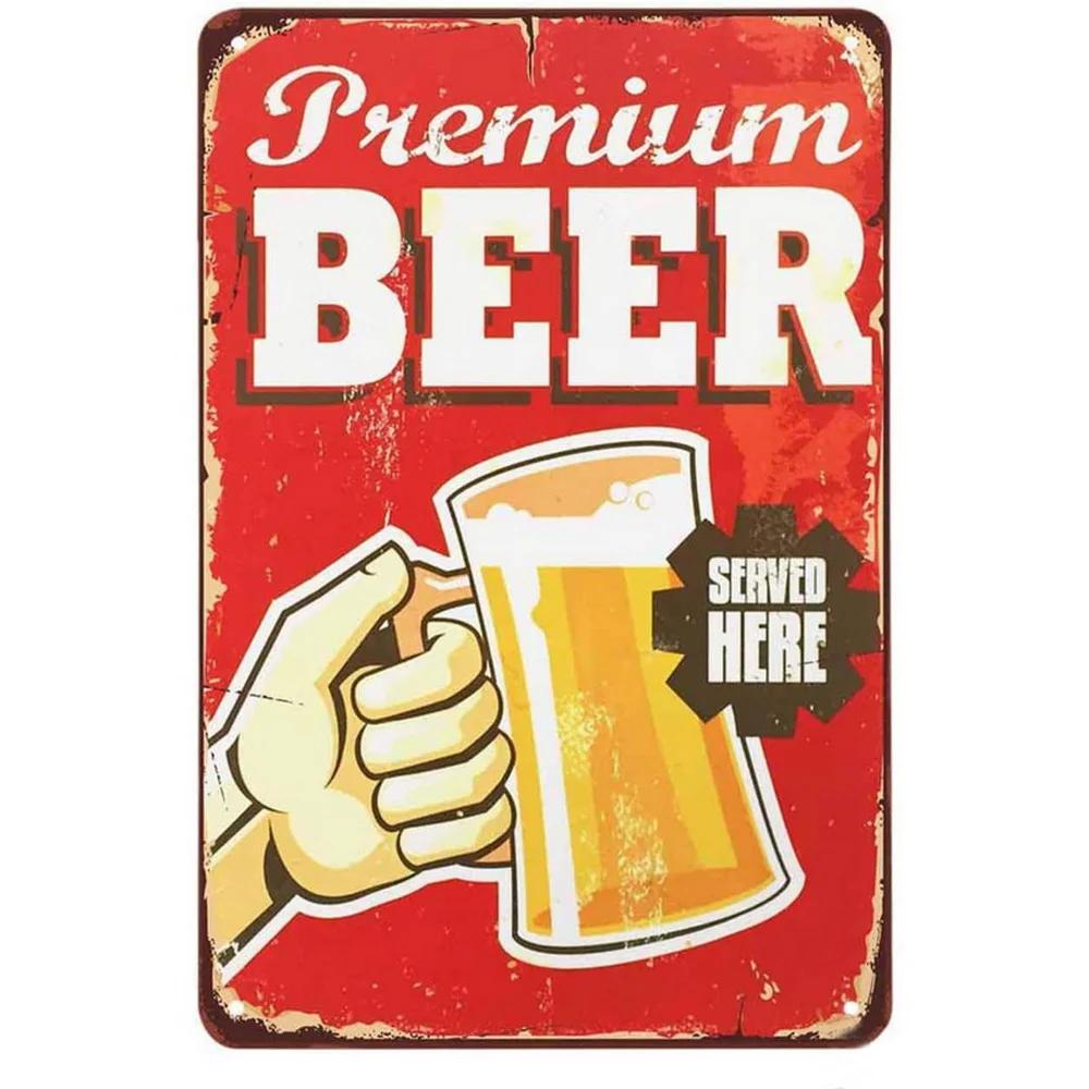 I Beleive in Have Another Beer Metal Tin Signs Posters Plate Wall Decor for  Bars Man Cave Cafe Clubs Retro Posters Plaque