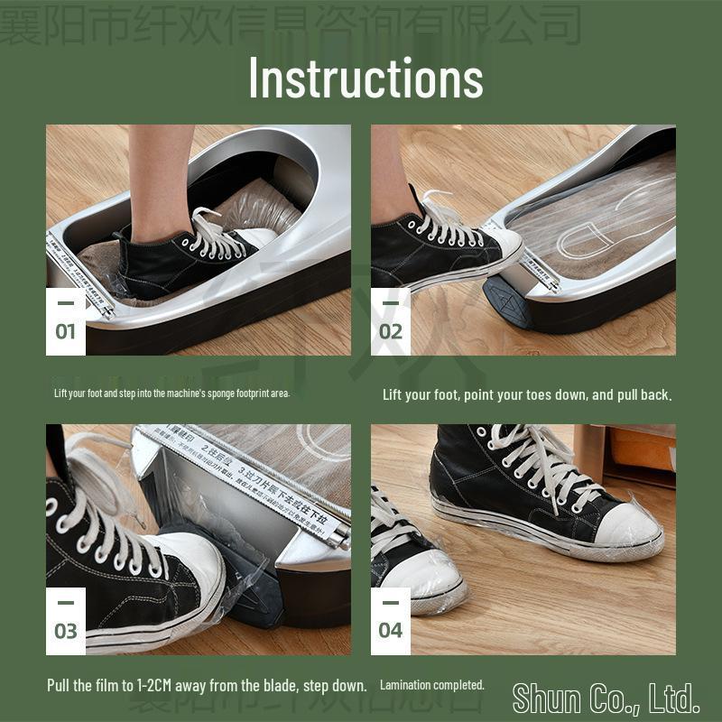 Automatischer Einweg-Schuhüberziehmaschinen für Büro- und Heimgebrauch