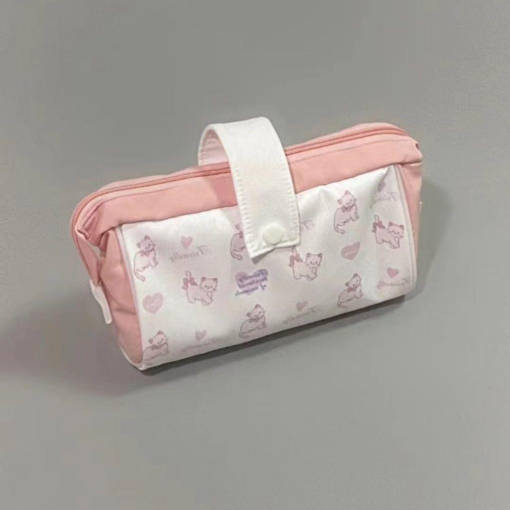 Japanese Style Cute Puppy Pencil Case - Large Capacity Student Stationery Pouch