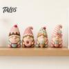 Stress Relief Craft Kit Cozy Gnome DIY Patchwork Kit, Felt Creative Beginner Sewing Art for Crafters, Home Decor Unique Handmade Gift 3D Elf Set