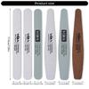6Pcs Nail Files Double Sided Emery Boards Manicure Tools 100/180/240/600/3000 Grit Professional Manicure File Washable