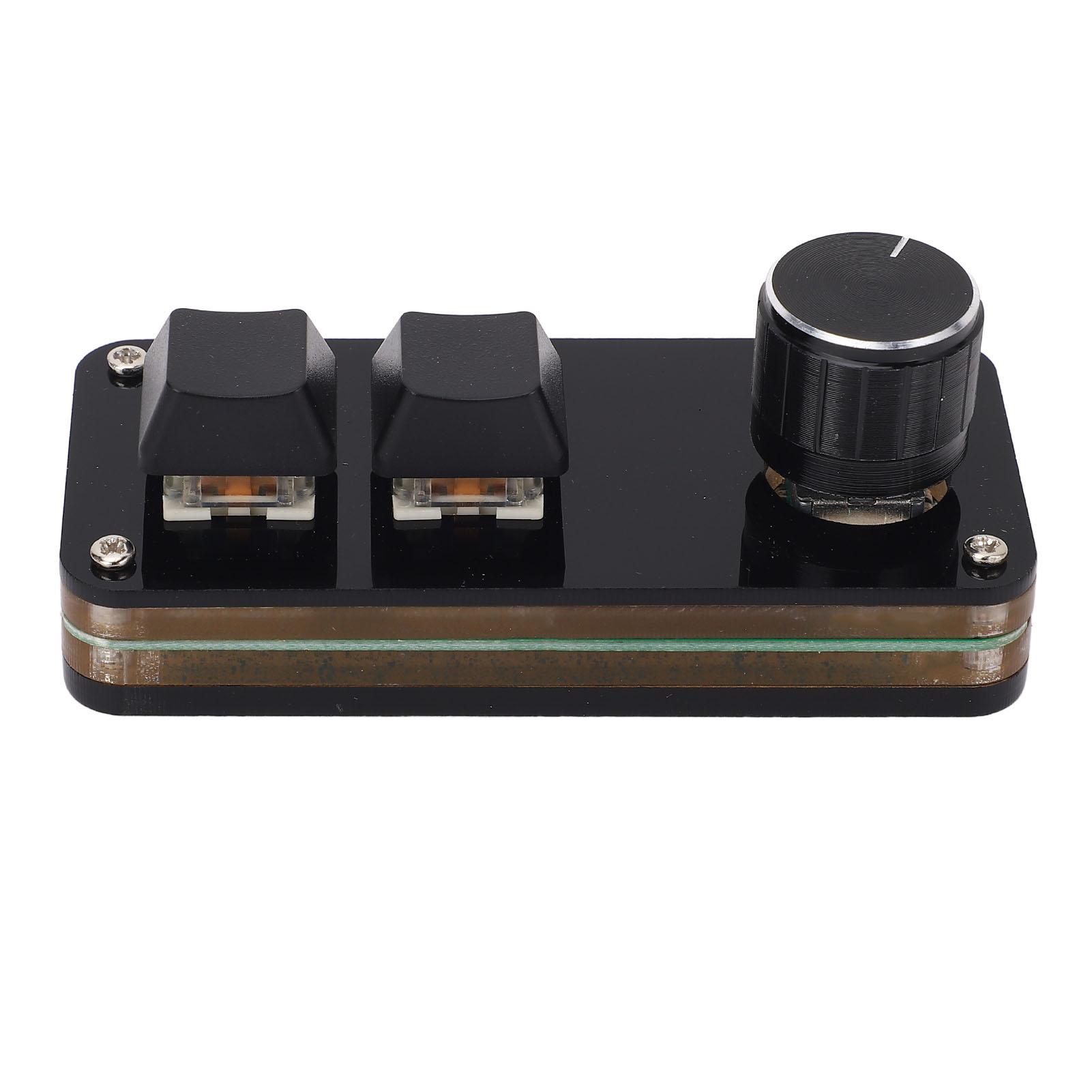 

2 клавиши 1 ручка игровая клавиатура проводная синяя кнопка программирование макросов механическая клавиатура для офиса