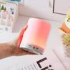 Bluetooth Speaker Dimmable LED Touch Night Light With Alarm Clock