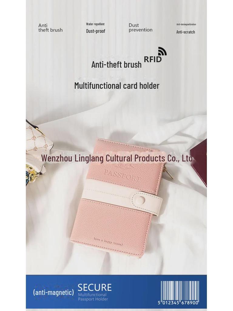 Passport and License Holder Wallet: Cross-border Travel Organizer for Men and Women