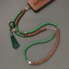 1Pcs Chinese Style Long-style Crossbody Phone Chain Anti-loss Pendant Bead Tassel Phone Chain