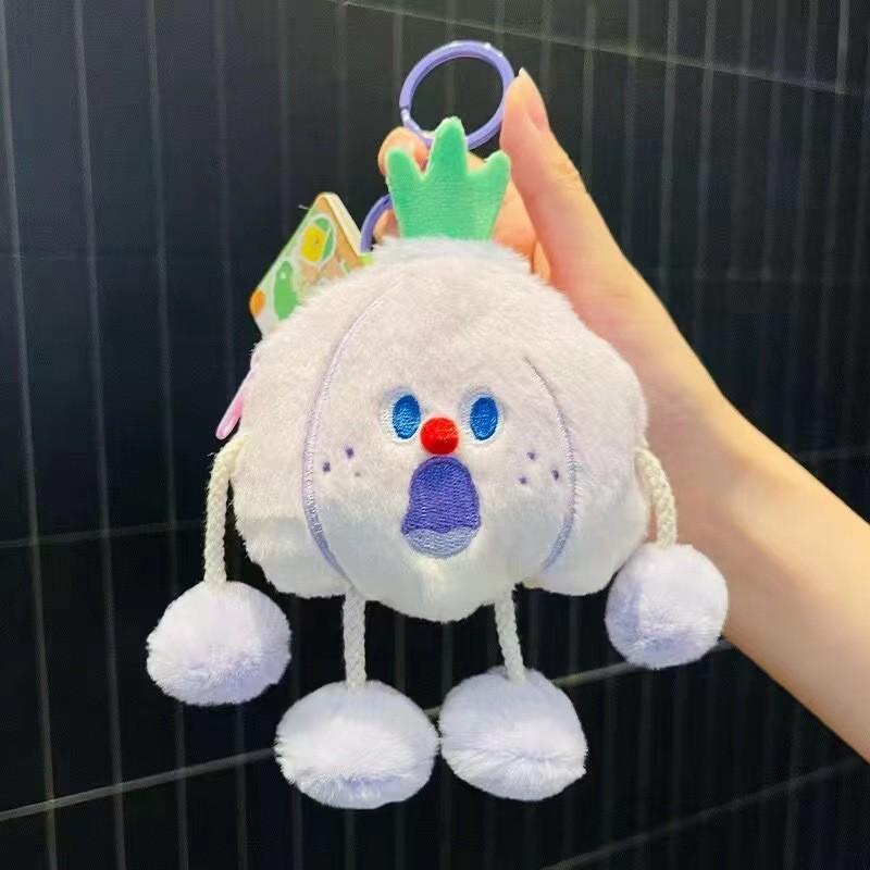 Vegetable Plush Soft Doll With Storage Pouch And Decorative For Childrens Gift