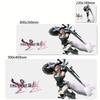 XXL Keyboard PC Rubber Mousepad Game FINAL FANTASY VII Mouse Pad HD Print Table Mat Game Lock Edge Offices Accessories Desk Mat