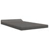 Folding Sofa Bed Dark Grey 120 x 60 x 49 cm Fabric