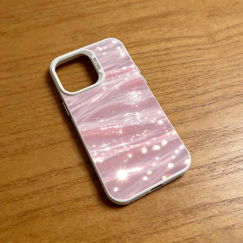 Dreamy Pastel Water Waves Phone Case for iPhone 17 16 Pro Plus X XS Max Air Mini 15 14 Soft Shockproof Cover