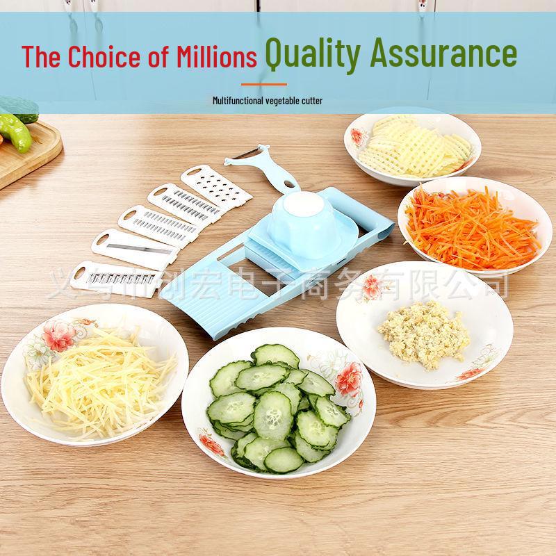 Multifunctional Vegetable and Potato Slicer: Kitchen Grater and Shredder for Home Use