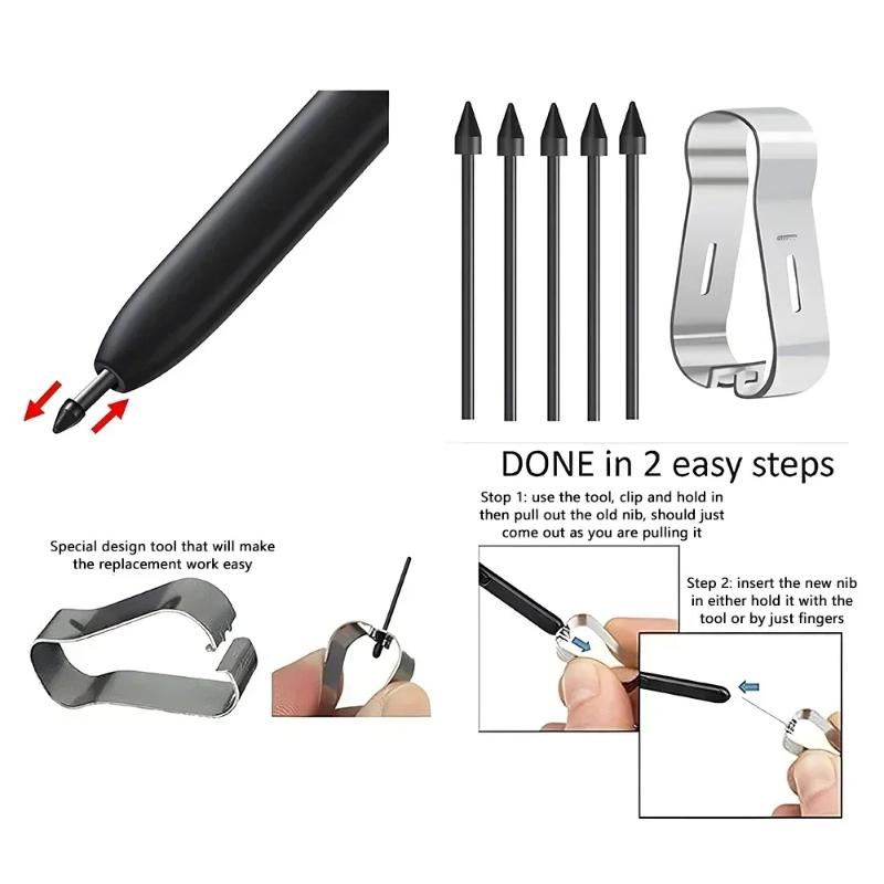 For Samsung  Galaxy S25 Ultra Stylus SM-S9380 S938B/U/E S Pen  Stylus S25Ultra with Replaceable Tip