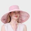 Women's Double-Sided Fisherman's Hat with Big Brim Printed Summer Sun-Protection and Uv-Protection Sun Hat