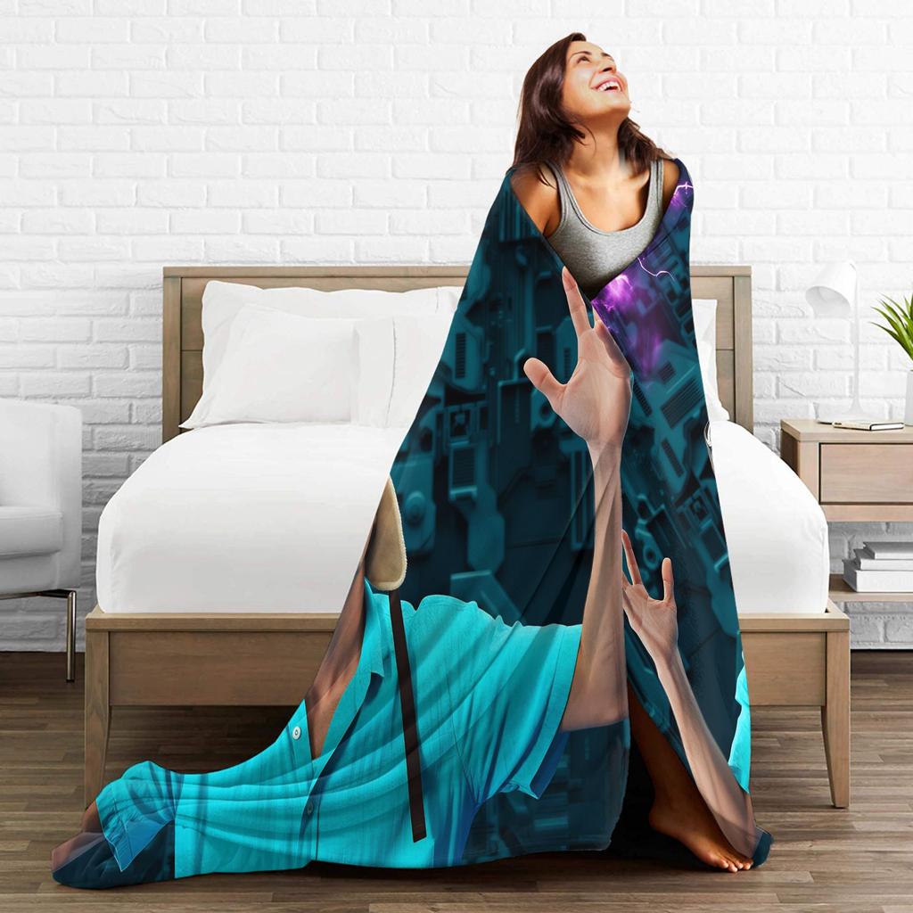 Warm Comfy Blanket Plane Travel Dannys Go Throw Blanket Print  Bedspread For Living Room