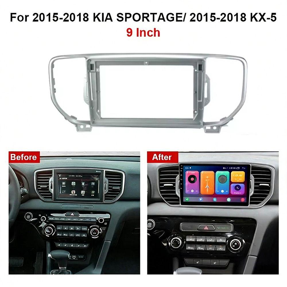 Canbus Kit Screens Navigation Fascia Dash Frame Adapter for KIA SPORTAGE KX5 2015-2018 Car Interior