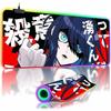 Kawii Anime LED Mousepad HD Print Virtual Idol  Gamers Desk Mat RGB Backlit Non-slip Mouse Pad XXL Keyboard PC Desk Pads