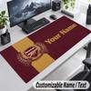 Arsenal Personalized Large Mouse Pad Custom Name Text Extended Desk Mat Gaming Mousepad