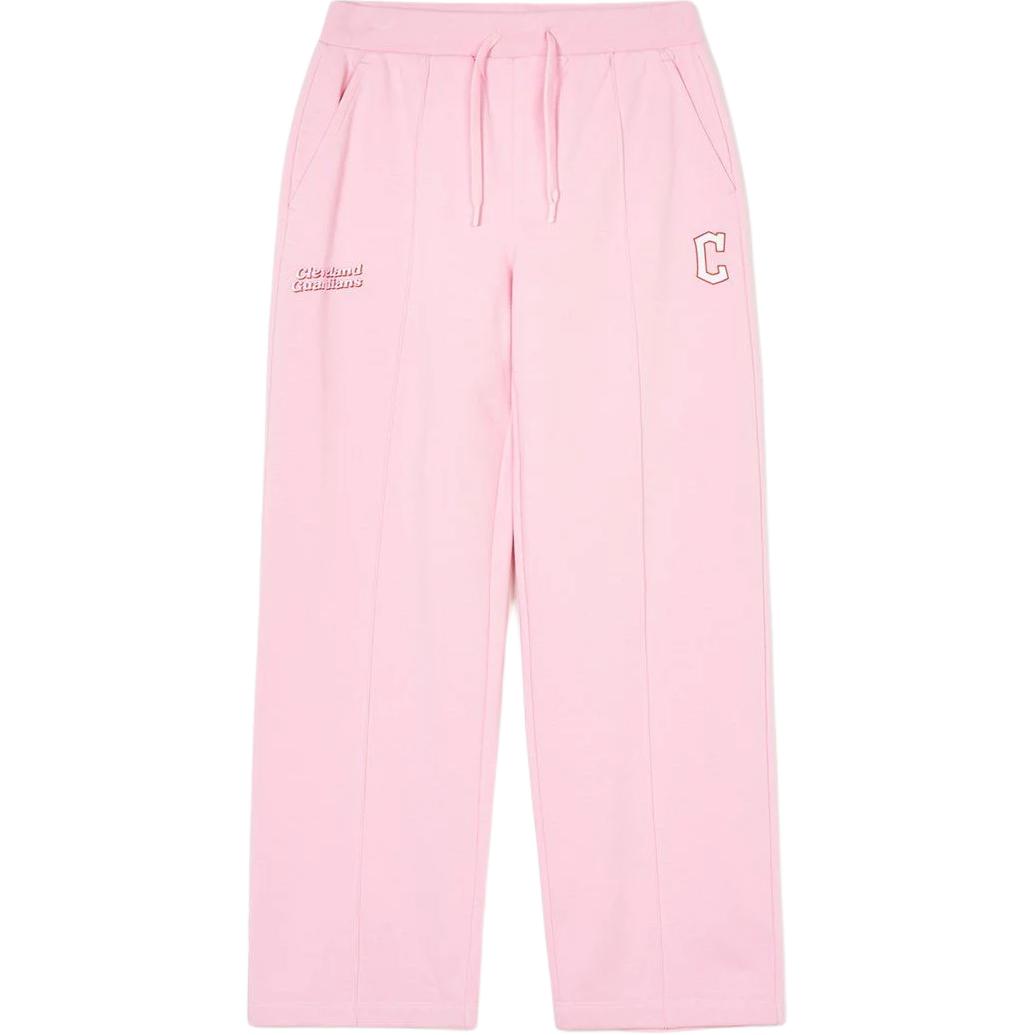 

Новые брюки MLB SS24 Cleveland Guardians Повседневные брюки Женские Розовые 3FPTV0541-45PKL S