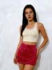 2026 Spring/Summer Sequin Bodycon Mini Skirt - European & American Style